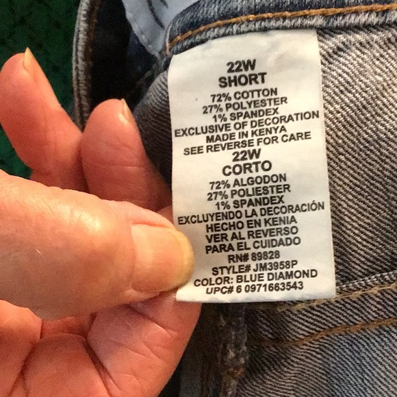 JMS modern boot cut, plus size 22W short - Picture 9 of 10